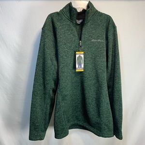 NWT Eddie Bauer Radiator Quarter Zip Fleece